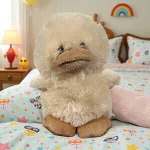 Dan Dee Collector's Choice 9" Tall Beige Duck Duckling Plush Stuffed Animal